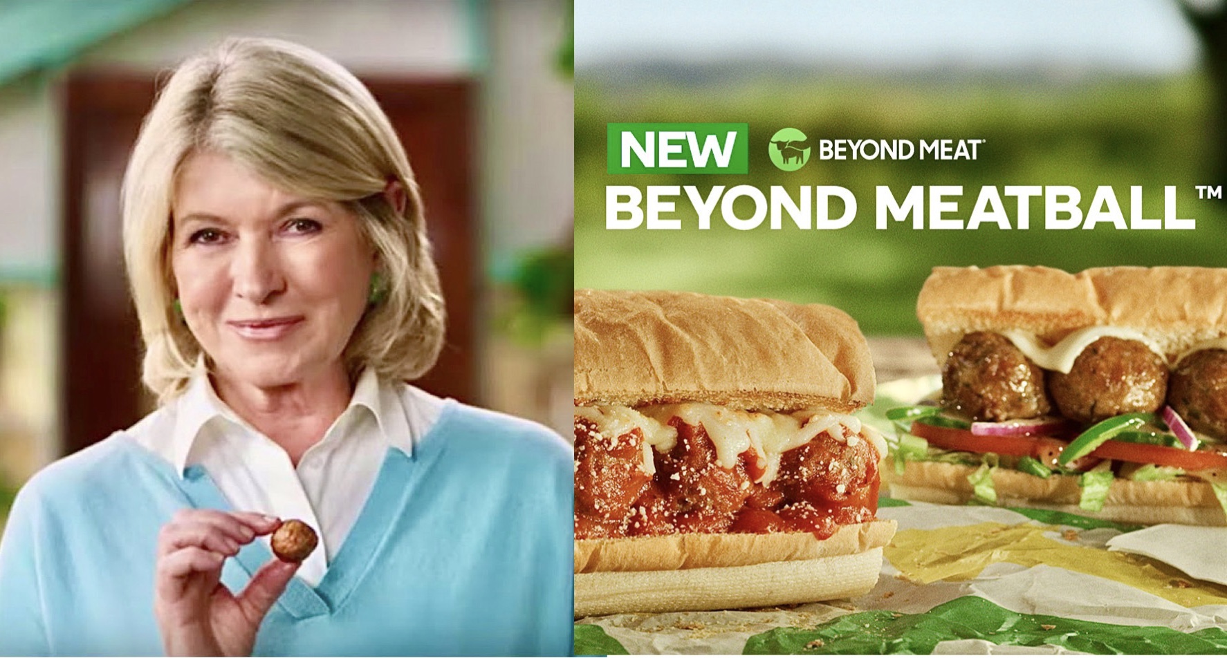 Martha Stewart Partners with Subway to Make Vegan Meatball Subs! - One  Green Planet