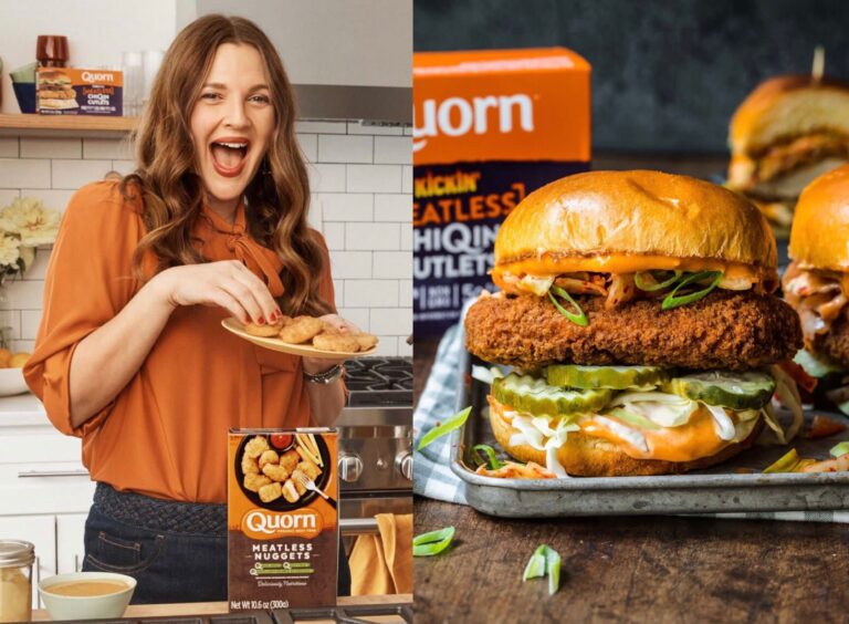 Drew Barrymore & Quorn USA Partner To Launch New Meatless Chicken Campaign To Make Plant-Based Food More Affordable