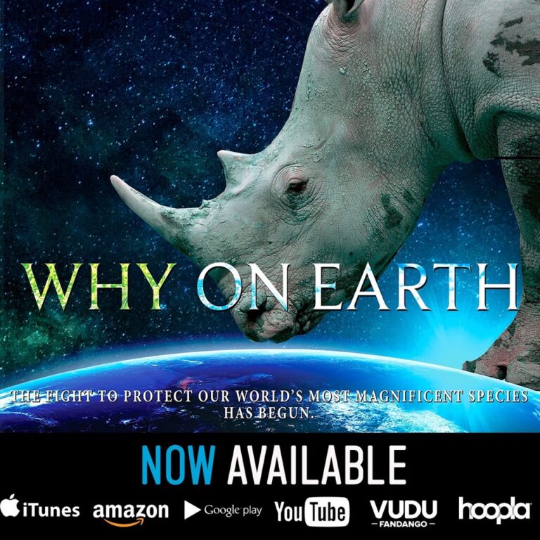Peace 4 Animals’ Award-Winning Documentary, Why On Earth,  Premieres Today, August 16th, On Major Streaming & Cable Platforms In The United States & Canada